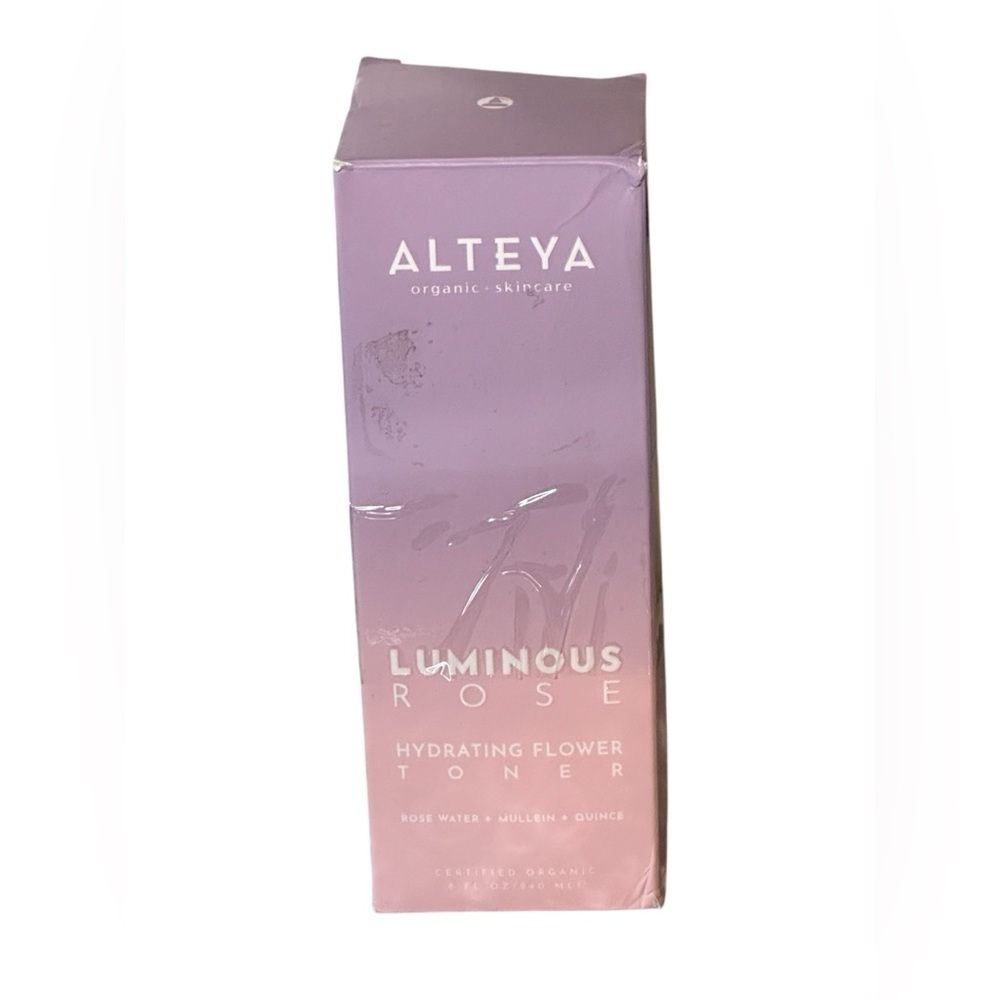 NIB Alteya Organics Luminous Rose Hydrating Flower Toner.
